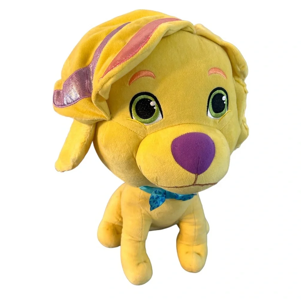 Mattel Nickelodeon Sunny Day Jumbo Doodle Yellow Plush Dog 18